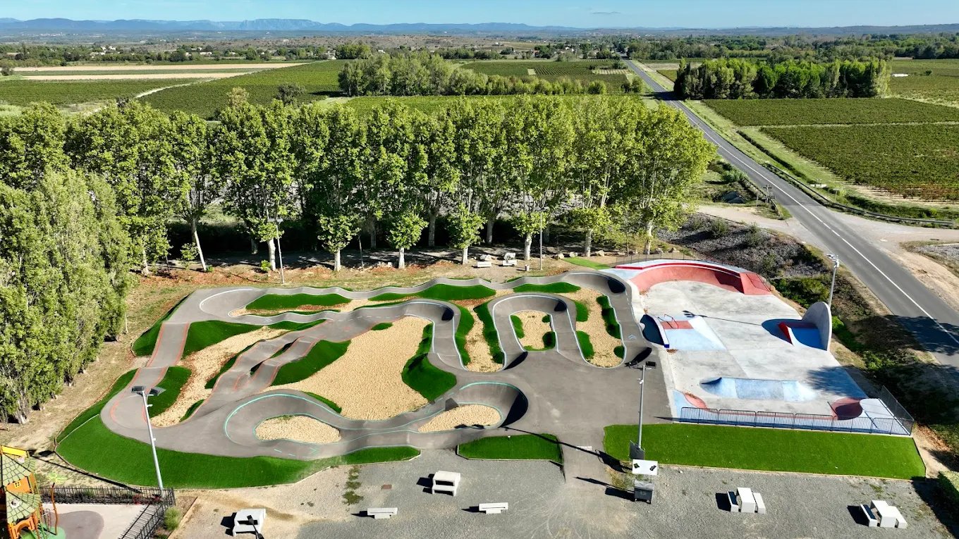Pumptrack de Cuxac-d'Aude